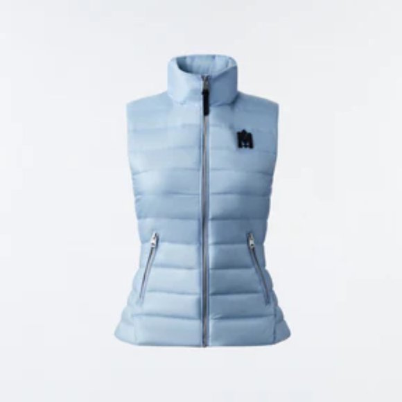 Mackage Karly Recycled down vest with peplum - Picture 1 of 4